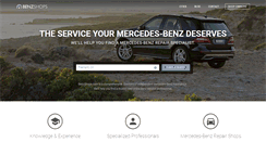 Desktop Screenshot of benzshops.com