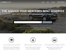 Tablet Screenshot of benzshops.com